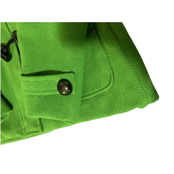 KC Collections Little Girls Green Pea Coat, Back to School Classic Large 4T - Picture 5 of 16